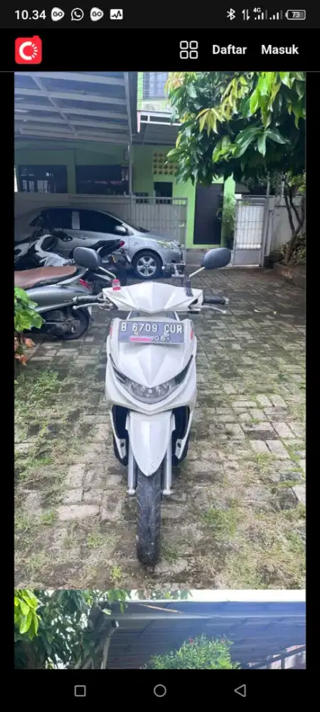 Dijual BU Nego Yamaha Mio Soul GT 2012 (Modifikasi)