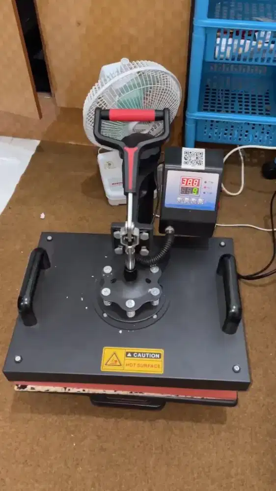 Mesin pres dtf mug topi