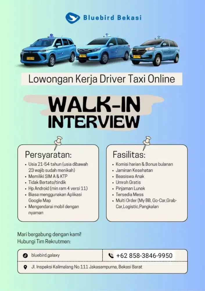 Lowongan driver berbakat