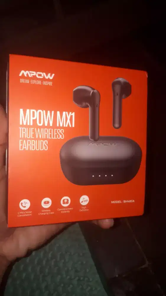 Mahar headset bluetooth merek mpow mx1 ori tamba hp sony c5