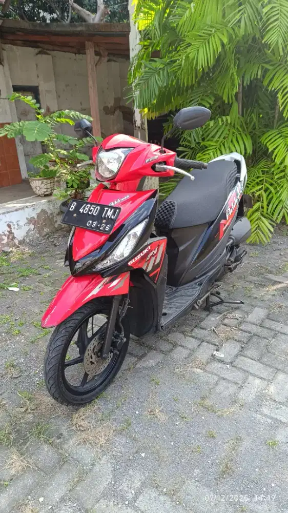 Suzuki Address th 2016 plat B mesin bagus