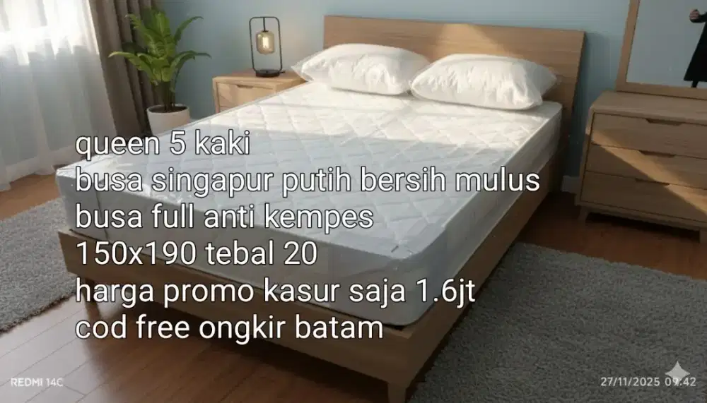 Jual Kasur Impor Singapur Untuk Keluarga Batam
