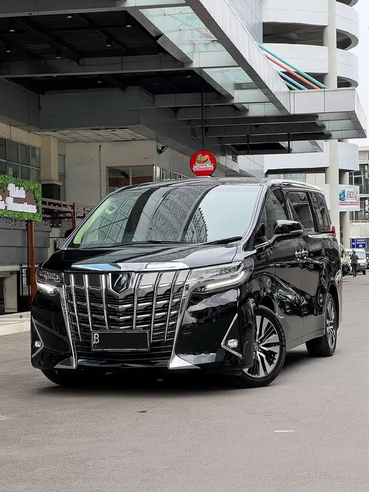 TOYOTA ALPHARD G TSS 2021 HITAM