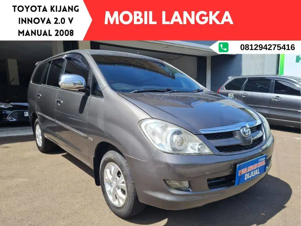 MOBIL LANGKA Toyota Kijang Innova 2.0 V Bensin MANUAL 2008