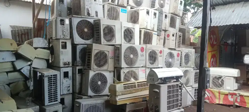 Jual beli ac bekas rusak atau mati total