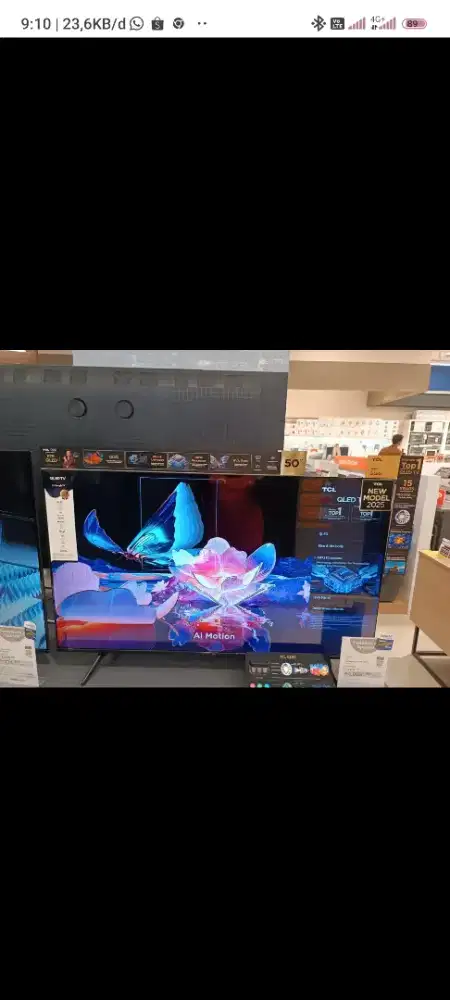 Bunga Cicilan 0% LED GOOGLE TV TCL