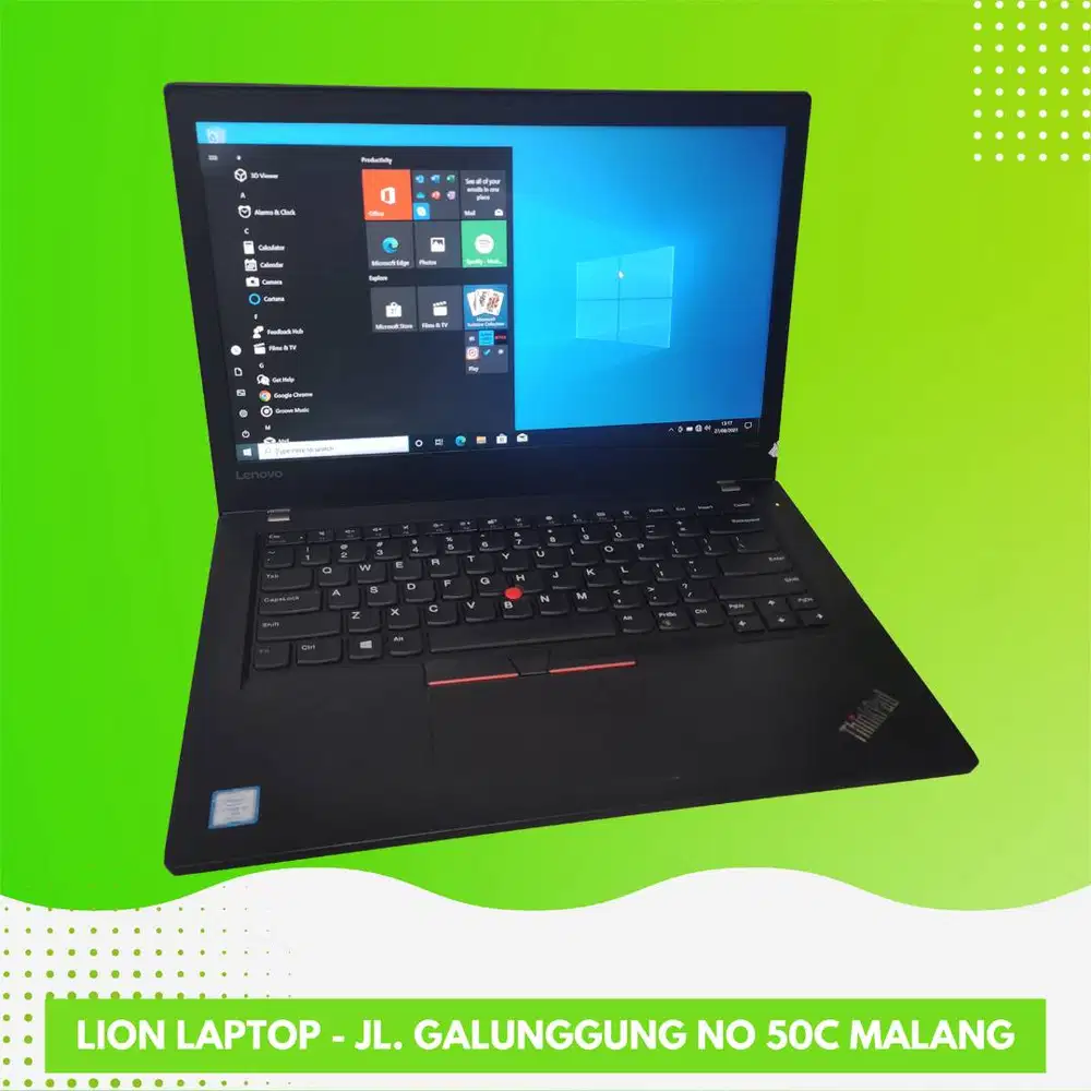 RAM 16GB Core i5 Gen7 SSD 256GB Lenovo Thinkpad T470 [10|12]