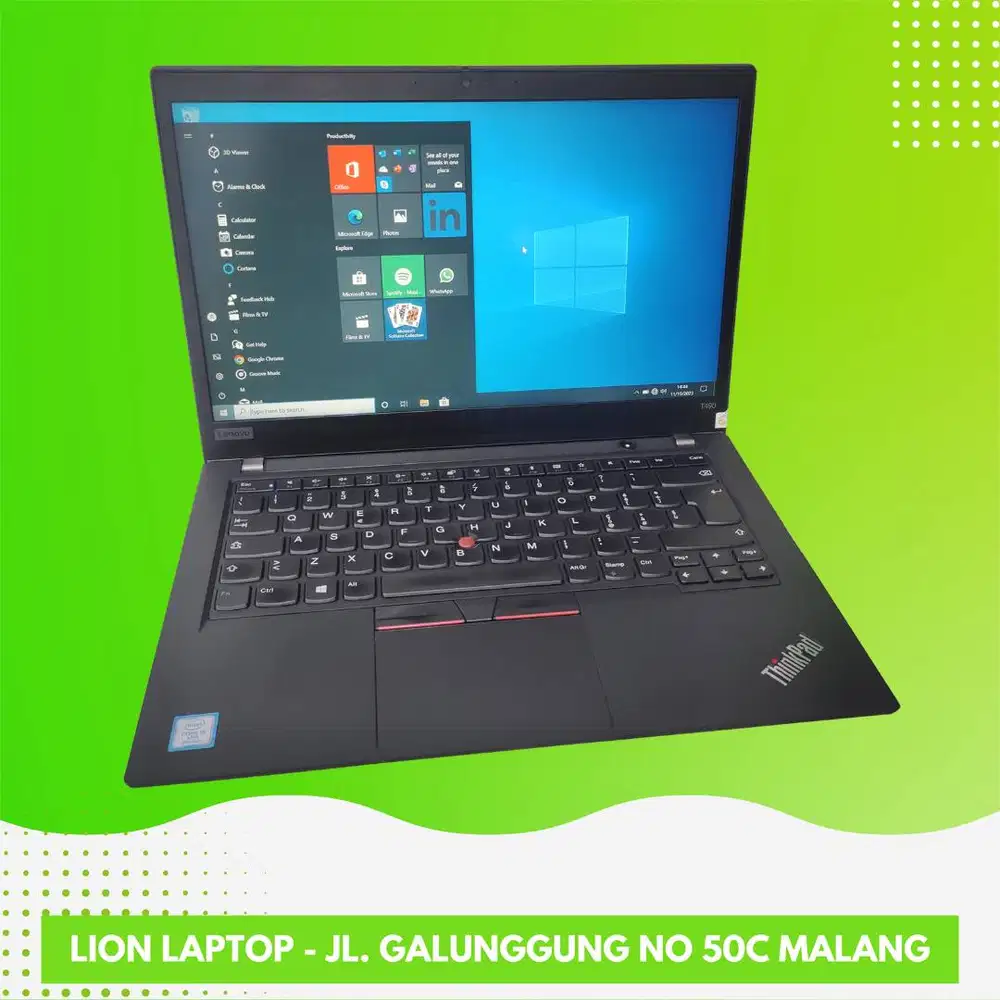 RAM 16GB i5 Gen 8 SSD 256GB Lenovo Thinkpad T490 [10|12]
