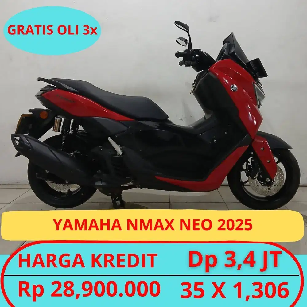 YAMAHA NMAX NEO 2025 DP HANYA 3,4 JUTA GUYSS