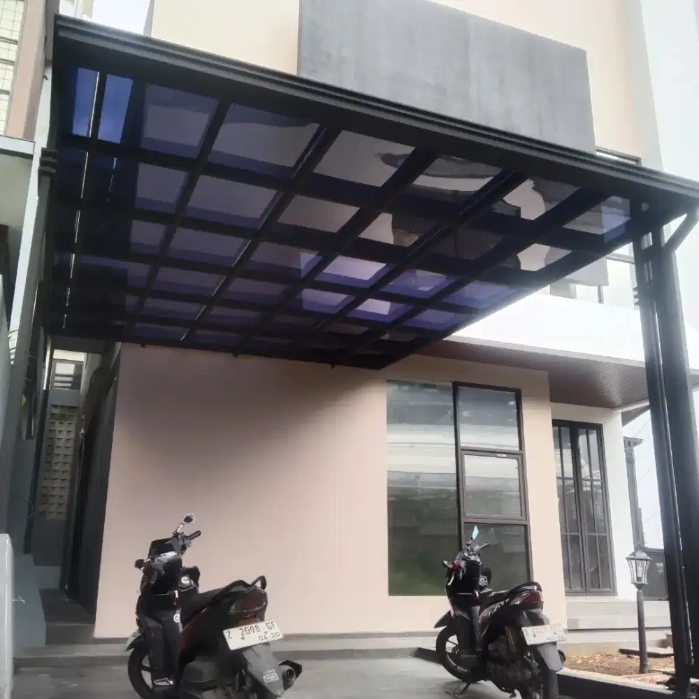 Kanopi atap solarplat