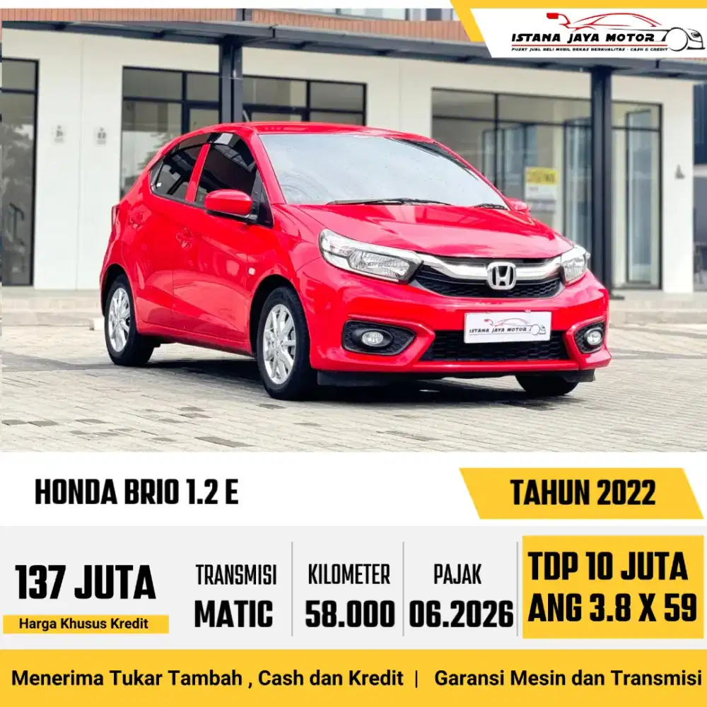 HONDA BRIO E AT 2022