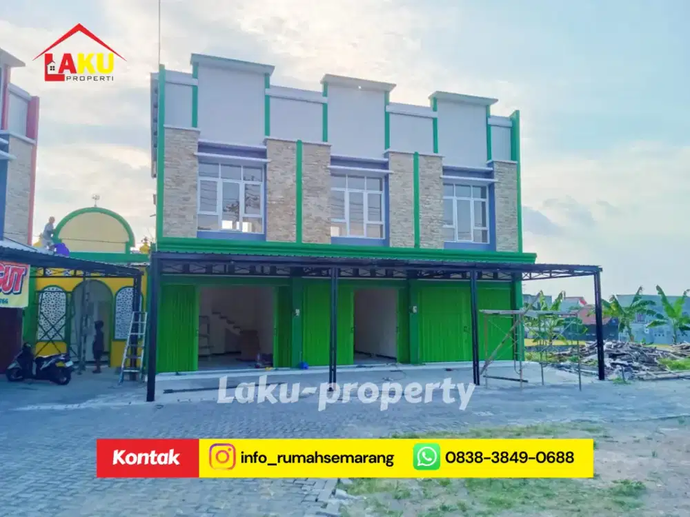 Akhir Tahun Harga Spesial! Ruko 2 Lt Parkiran Luas Dekat Pabrik Polyplast