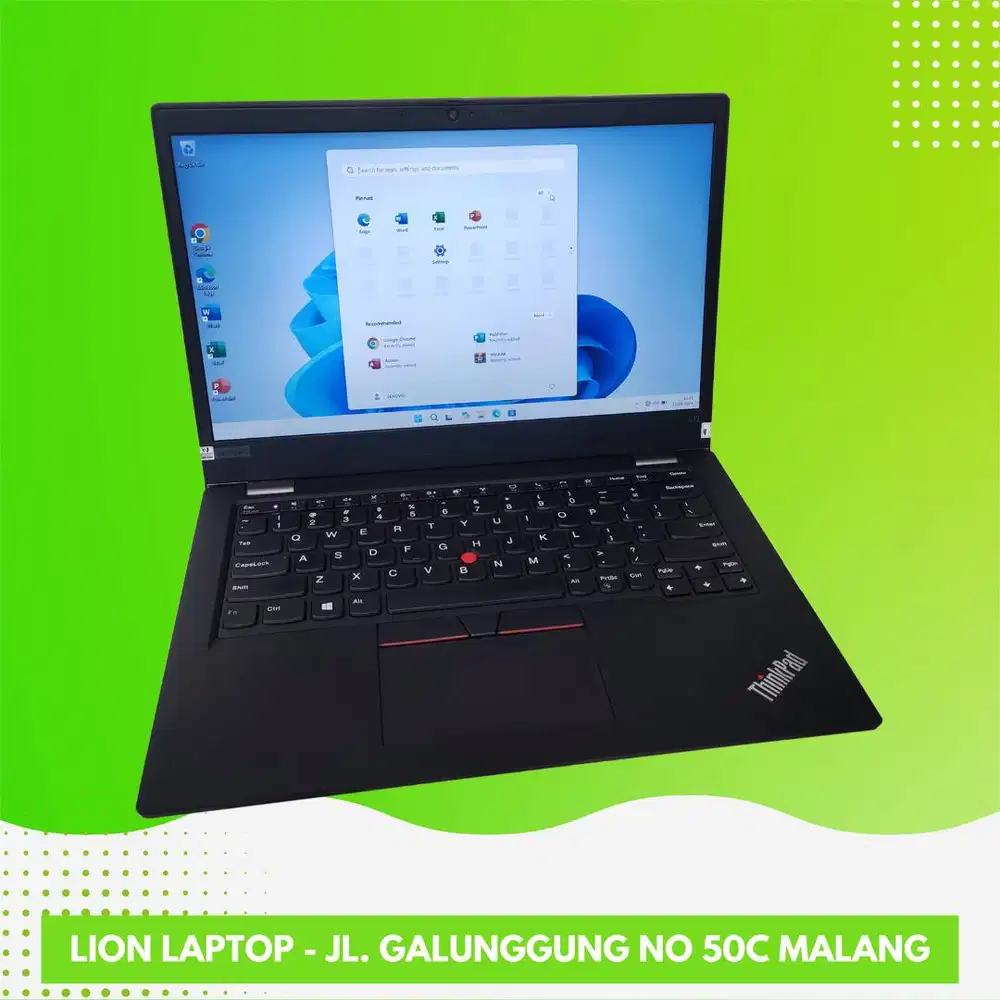 i5 GEN 11 3 JUTAAN RAM 8 SSD 256 Lenovo Thinkpad L13 [10|12]