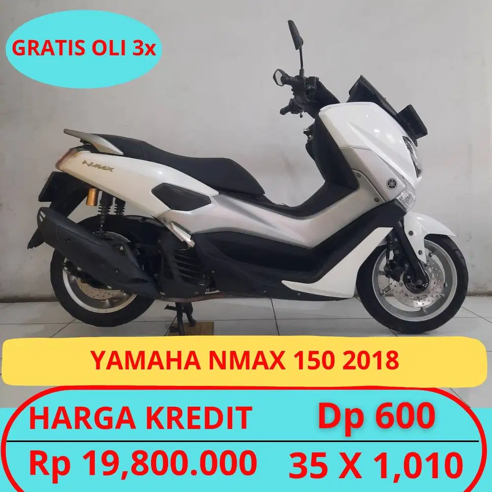 YAMAHA NMAX 150 2018 DP HANYA 600 RIBU GUYSSS