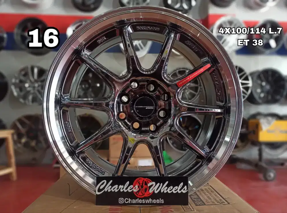 VELG JF WORKEMOTION R16 MURAH