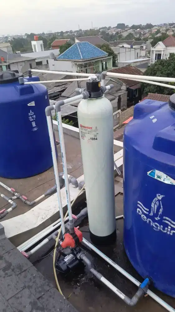 Sepaket filter penjernih air sumur/pam sudah tinggal pasang