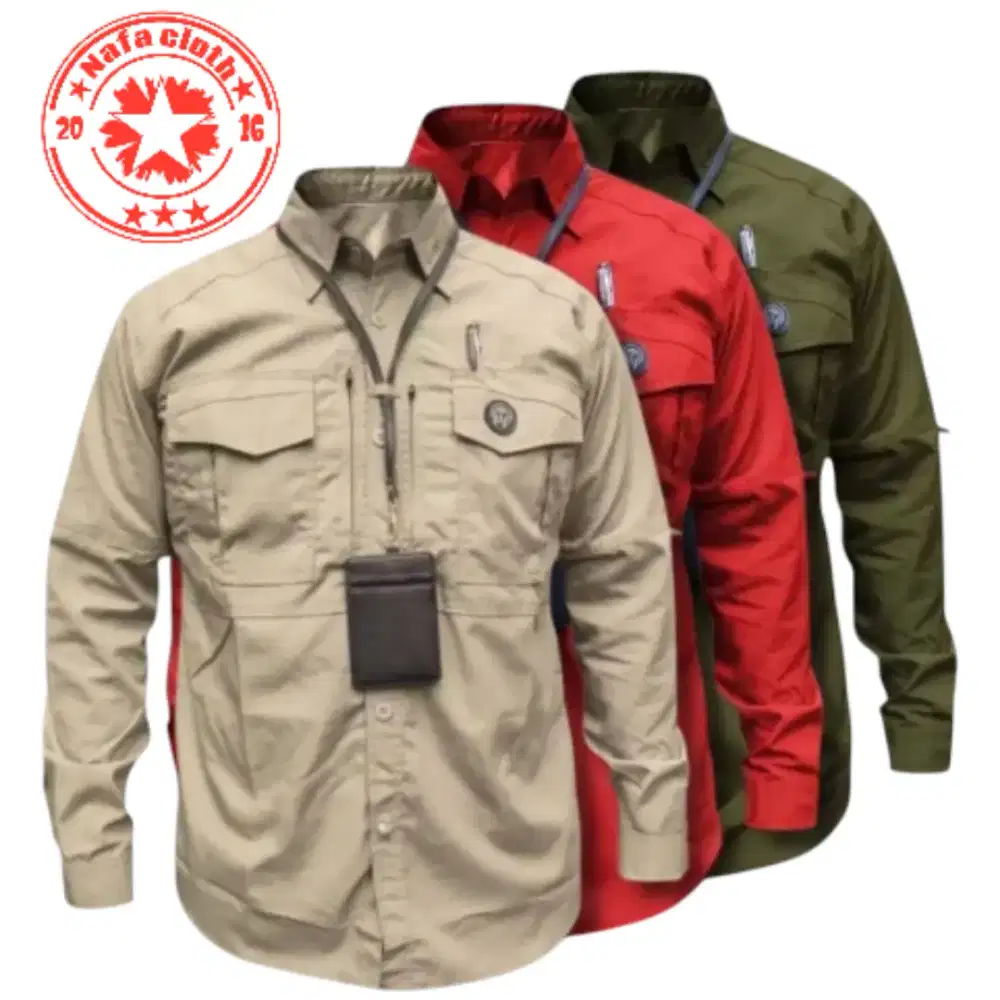 Kemeja Tactical tangan panjang mtac