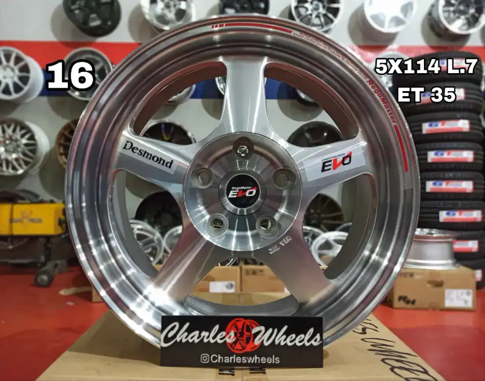 VELG SPOON R16 LUBANG 5 MURAH