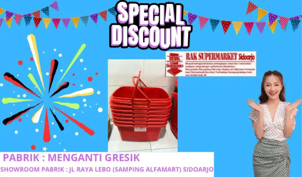 Keranjang Mirani supermarket