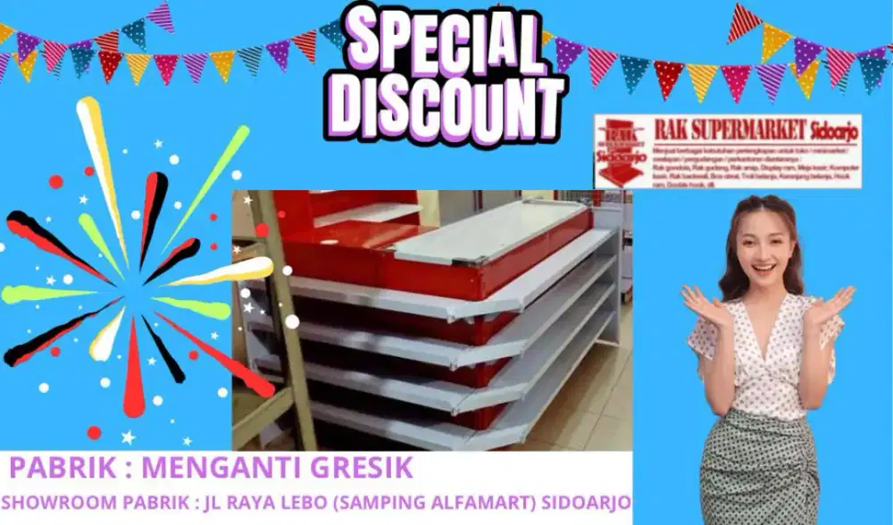 Meja kasir supermarket