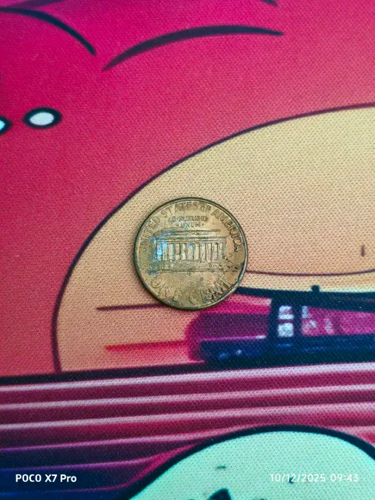 Koin Kuno 1 Cents Amerika 1996 Unik Antik