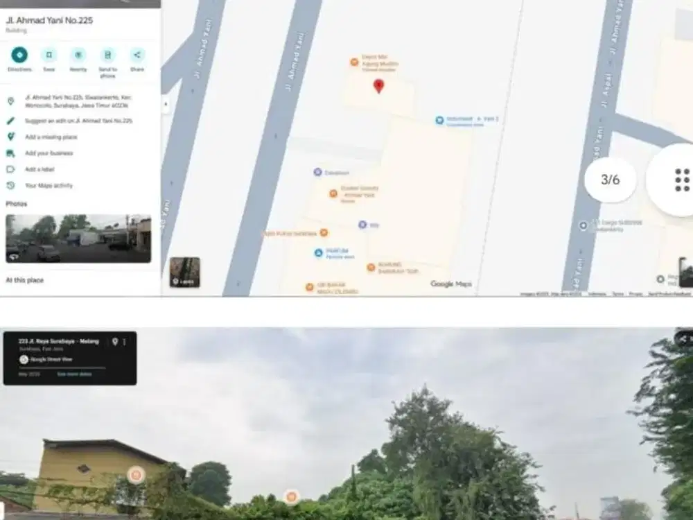 Dijual Tanah Siap Bangun Nol Jalan Raya Ahmad Yani Surabaya