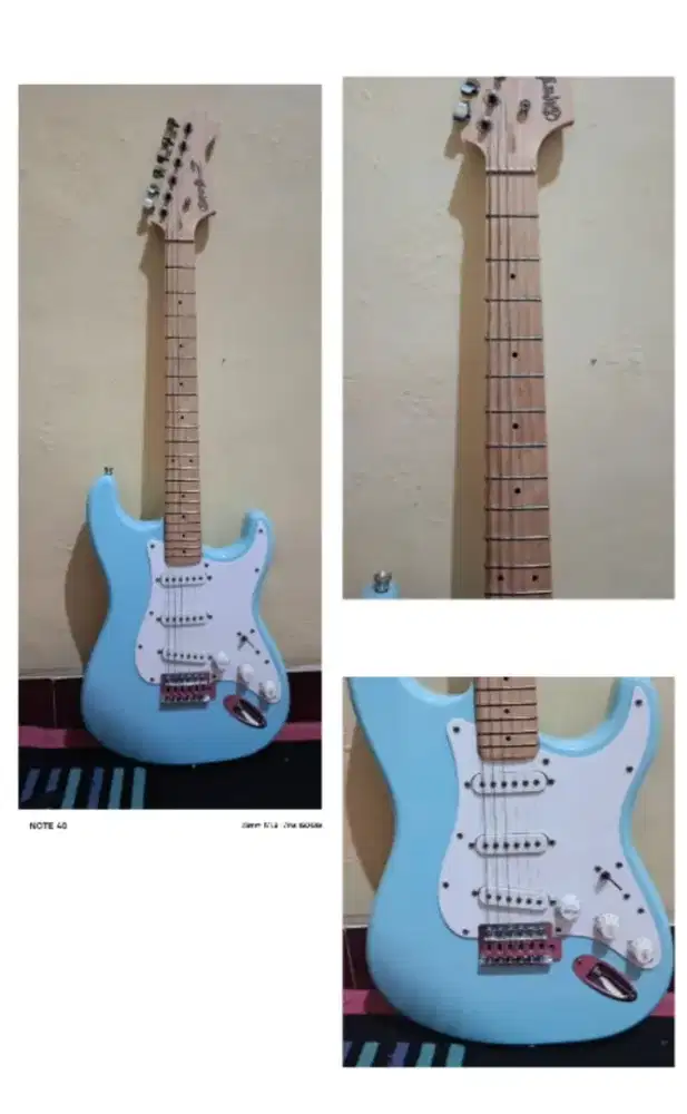 Gitar Elektrik Difergio Leopard