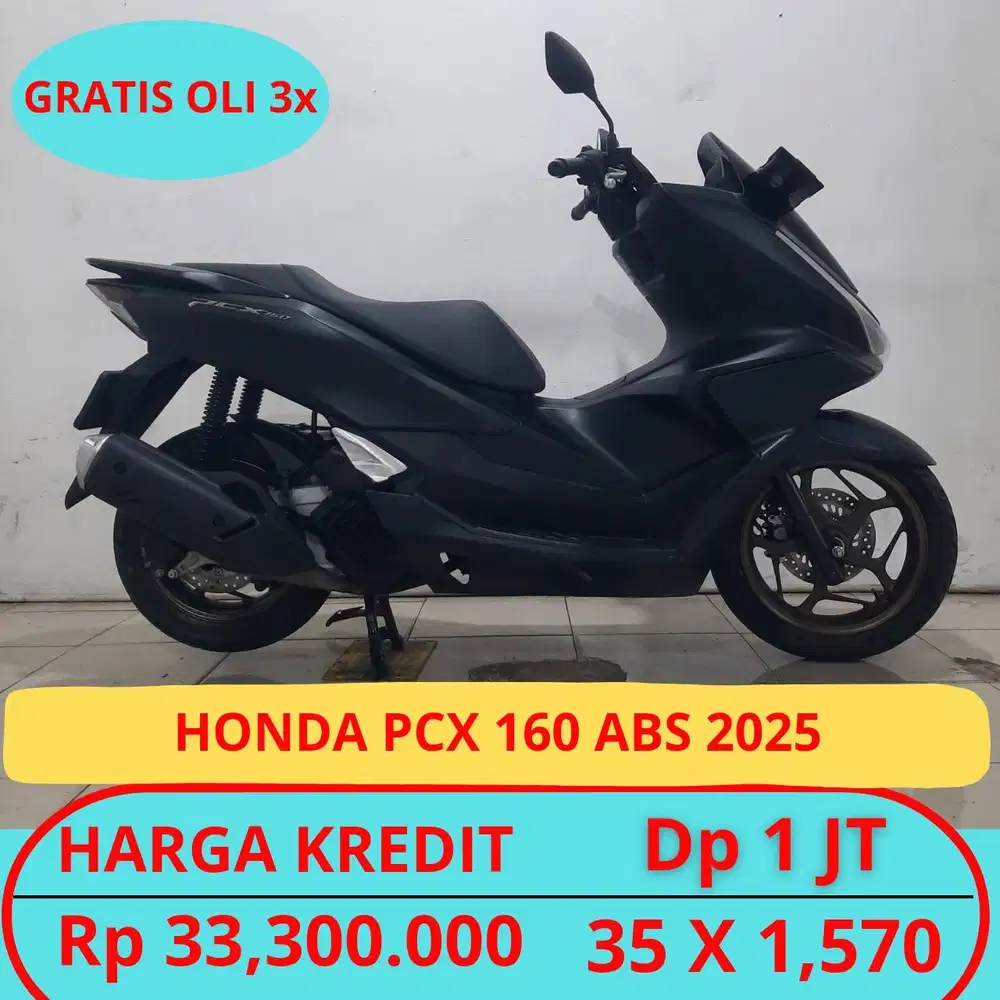 HONDA PCX 160 ABS 2025 DP HANYA 1 JUTA GUYSSS