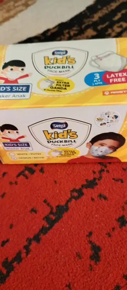 Masker Sensi Duckbill