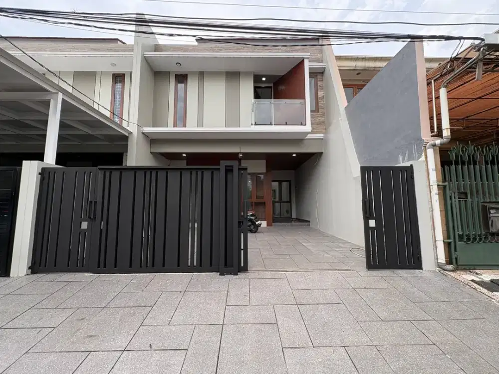 Rumah Brand New Dalam Komplek Elite Cempaka Putih Jakarta Pusat Desain Modern
