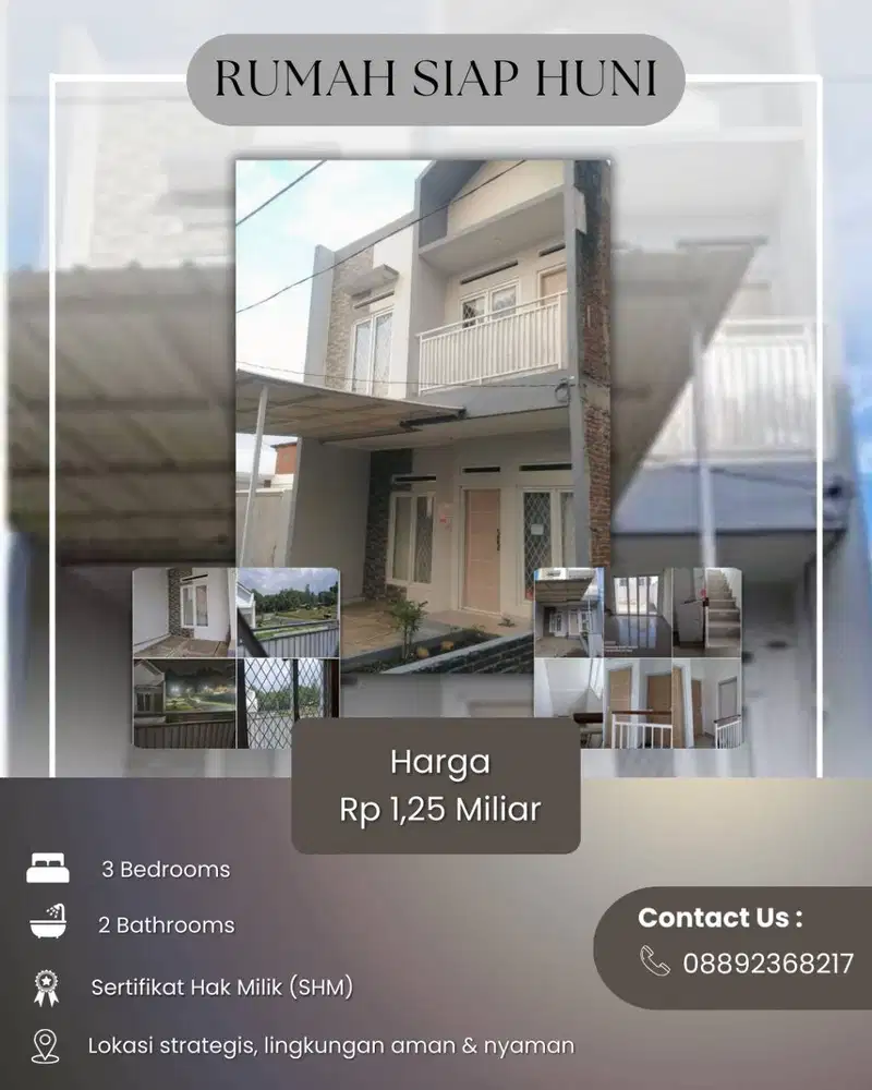 Jual Rumah Asri & Strategis