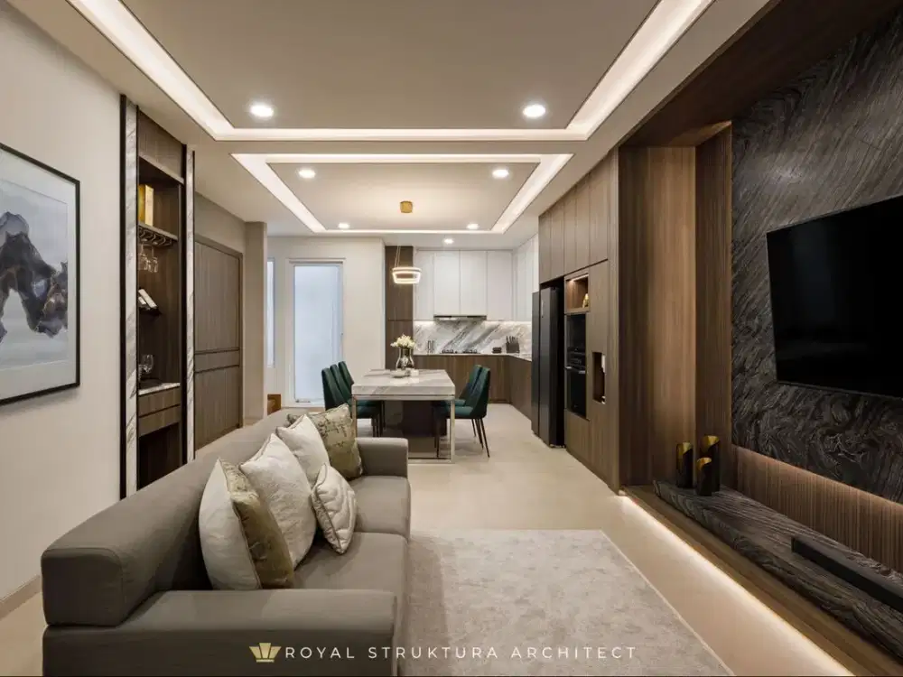 Rumah Mewah Full Furnished View Taman Di Gading Serpong