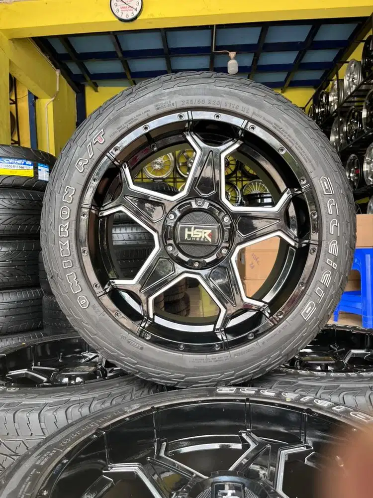 VELG HSR R20 H6x139.7 PAJERO,FORTUNER,TRITON,HILUX.RANGER,STRADA,MUX