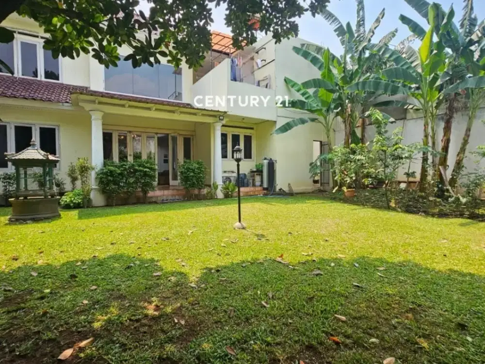 Dijual rumah dengan tanah luas di pondok ranji bintaro selangkah ke stasiun lokasi strategis dekat sektor 2 bintaro