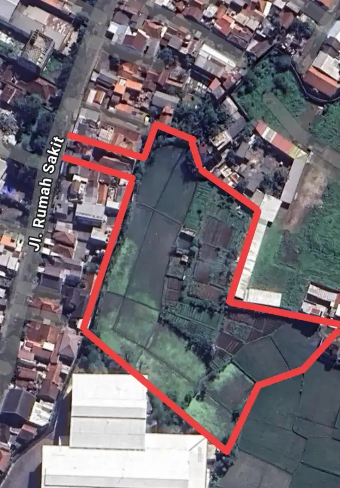 Tanah murah  (SHM) jl.rumah sakit