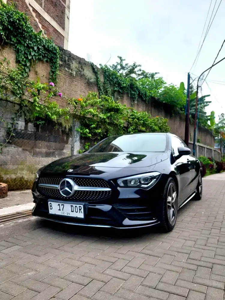 Mercedes CLA 200 1,3 line AMG tahun2019 hitam