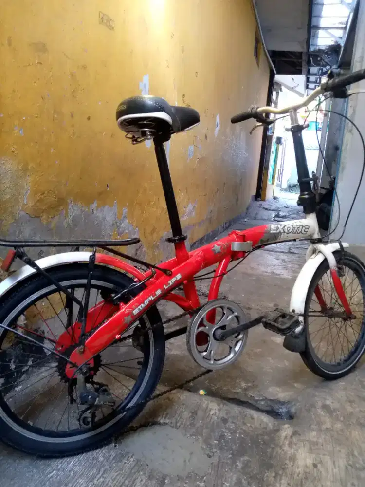 Sepeda lipat ukuran 20in ada 2 sepeda.di Jagakarsa Jakarta Selatan