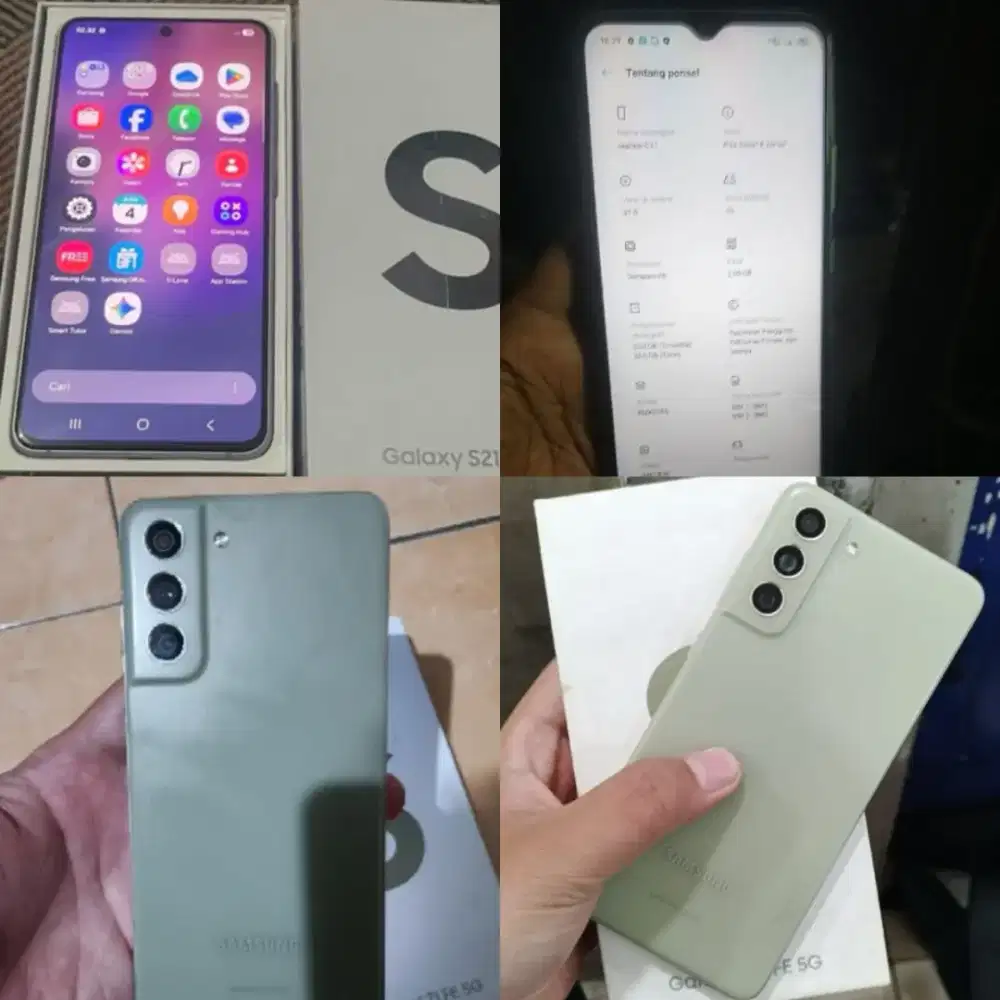Samsung S21 FE 128GB – Fullset, Mulus!