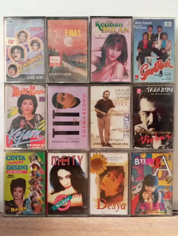 OBRALL!!! 
Aneka Kaset Pop, Dangdut, Disco lawasan