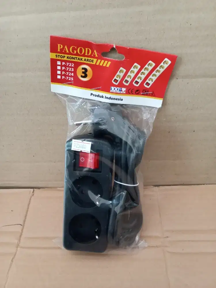 STOP KONTAK 2 LUBANG 3 METER