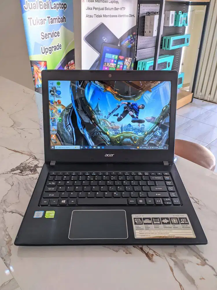 ACER E5-475G (abu-abu)