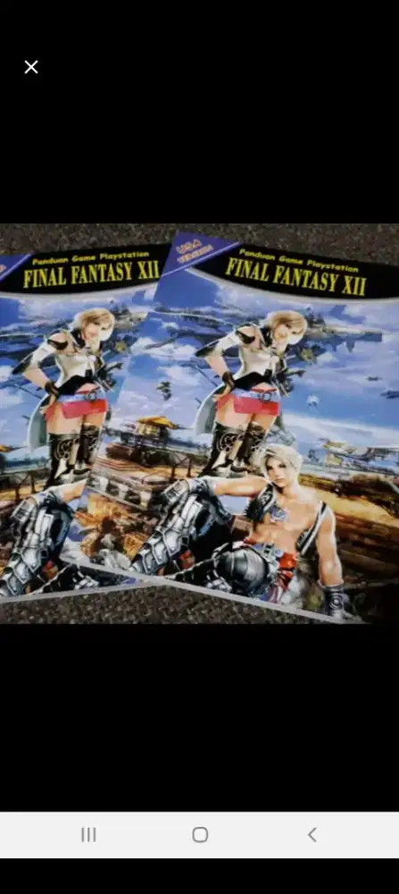Dijual Buku Panduan Game Playstation 2 Final Fantasy XII Rare Item