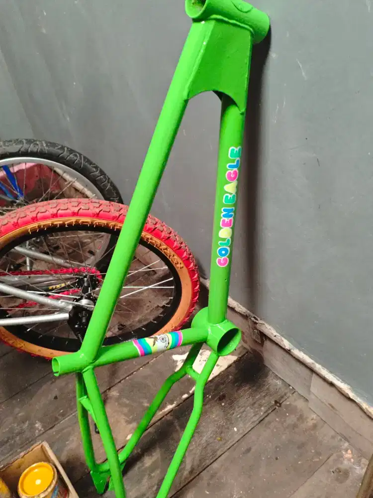 Frame bmx golden eagle
