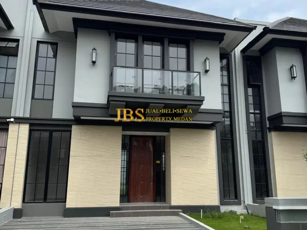 Jual Rumah 2 Tingkat di Komplek Citraland Gama City Medan Cluster Clarke Quay