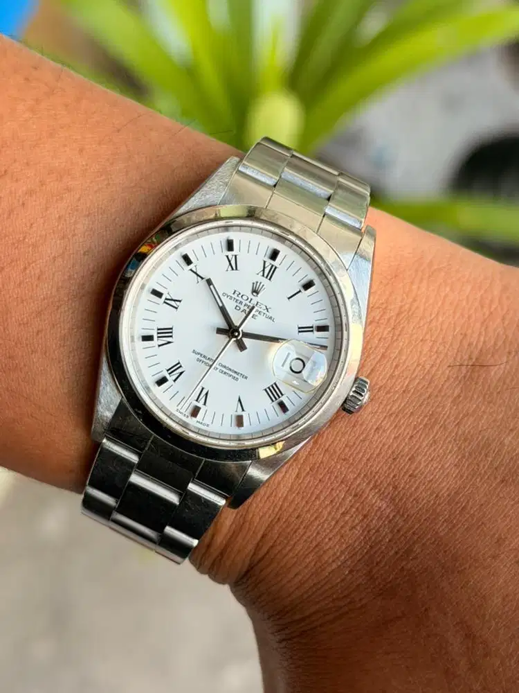 Rolex oyster date tahun 2000