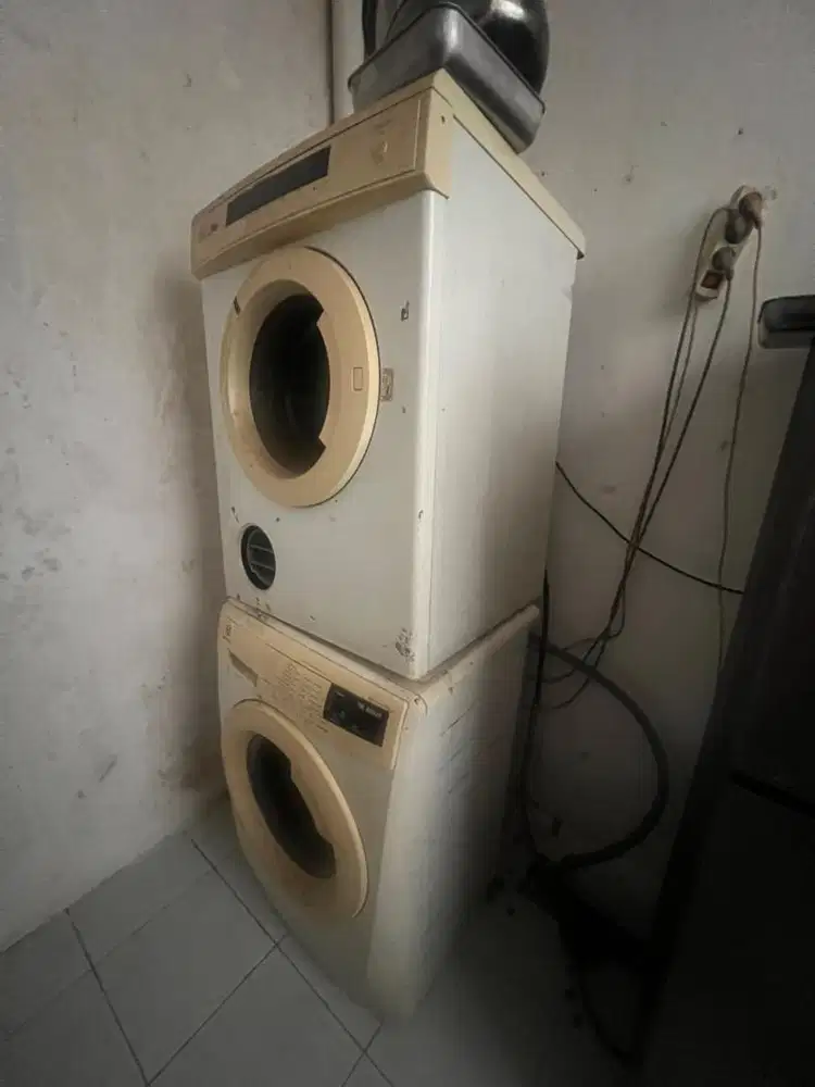 mesin cuci & dryer electrolux
