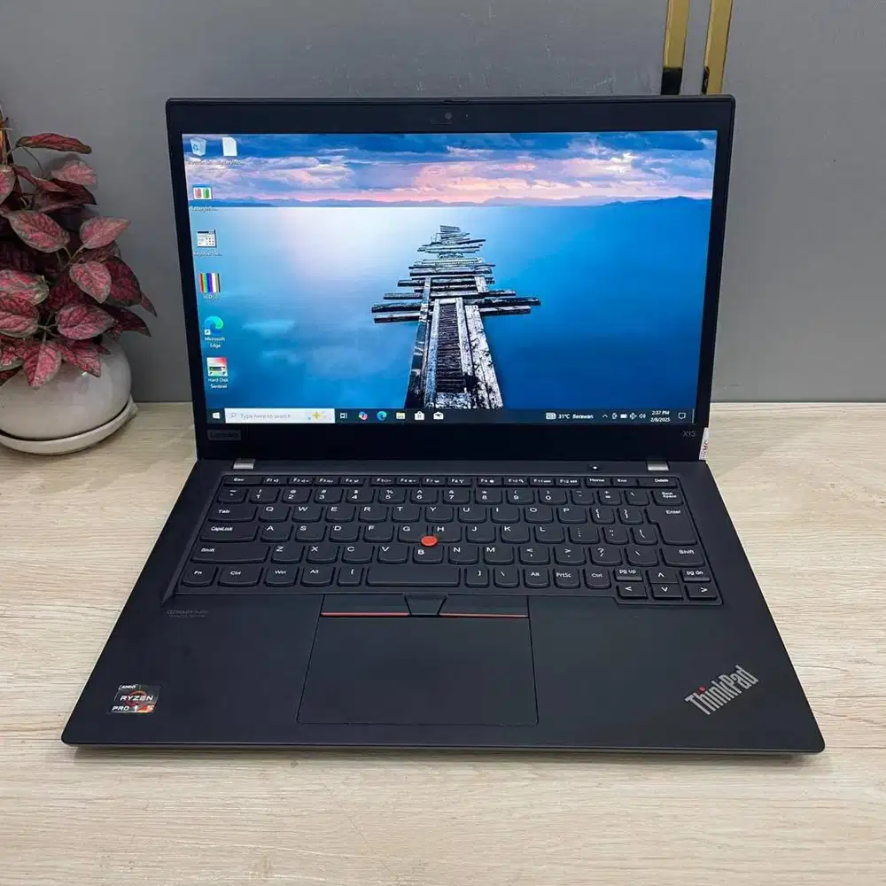 DIJUAL PROMO LAPTOP BAGUS LENOVO THINKPAD X395 RYZEN 5 DL-ETM
