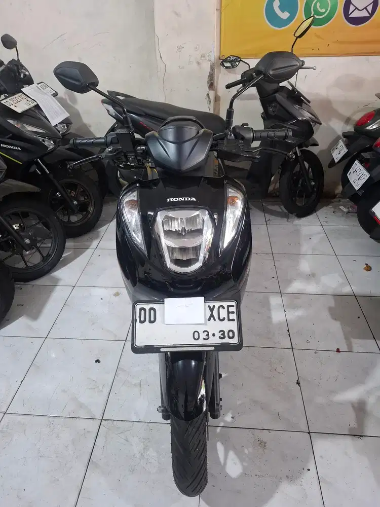 Honda Genio 110cc 2025 hitam