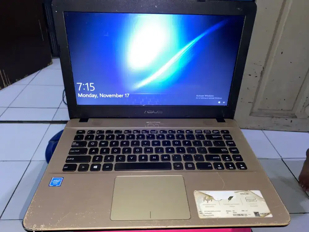 laptop asus x441m
memory 4gb
HDD 1TB
OS Win10