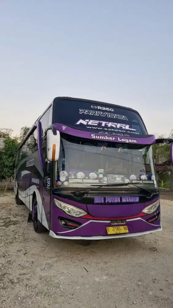 HINO RK260 Warna Putih Kombinasi